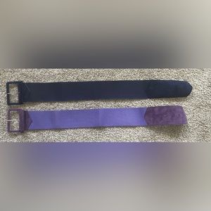 Vintage Cinch Belts..1980’s Purple & Navy (S)